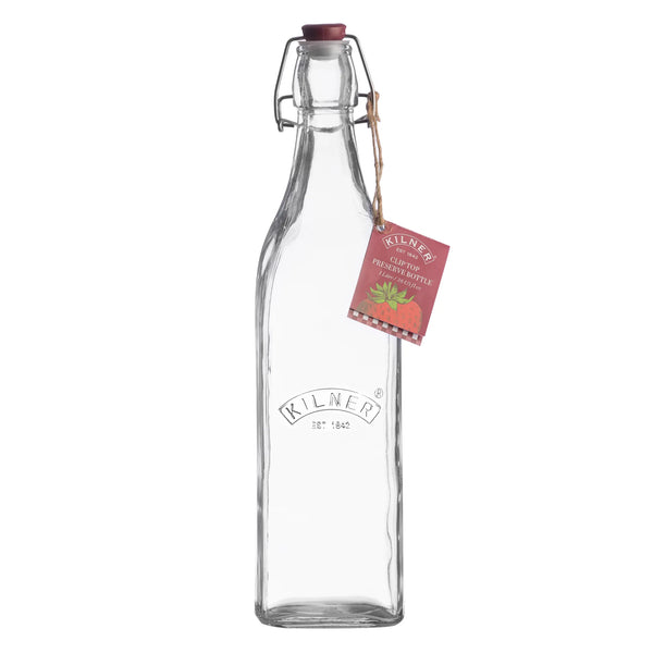 1L Kilner Glass Swing Top Bottle