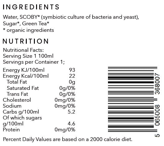 BALANCE: Original Organic Kombucha